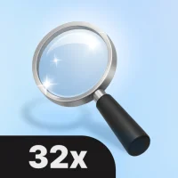 Magnifier Plus with Flashlight